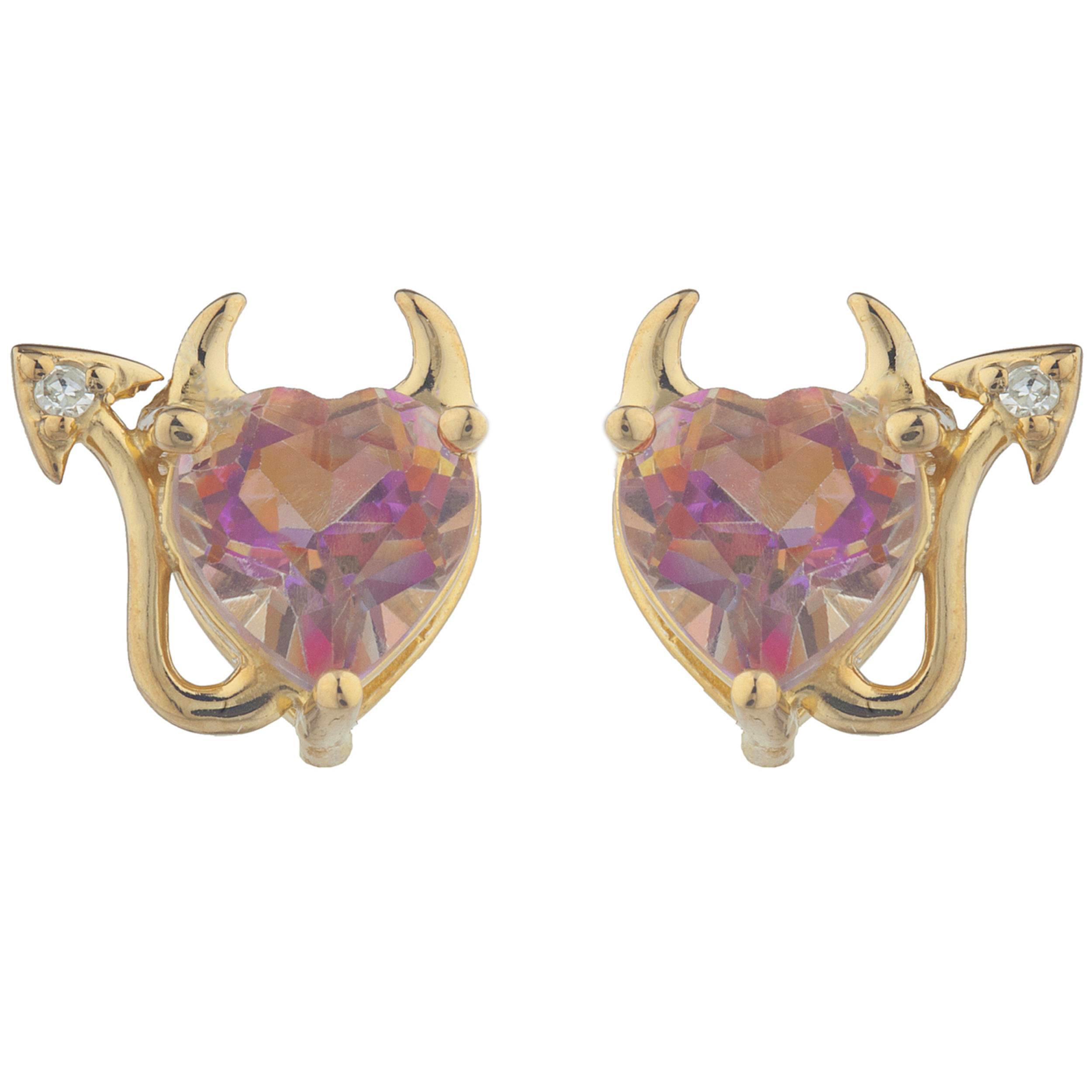devil heart ring