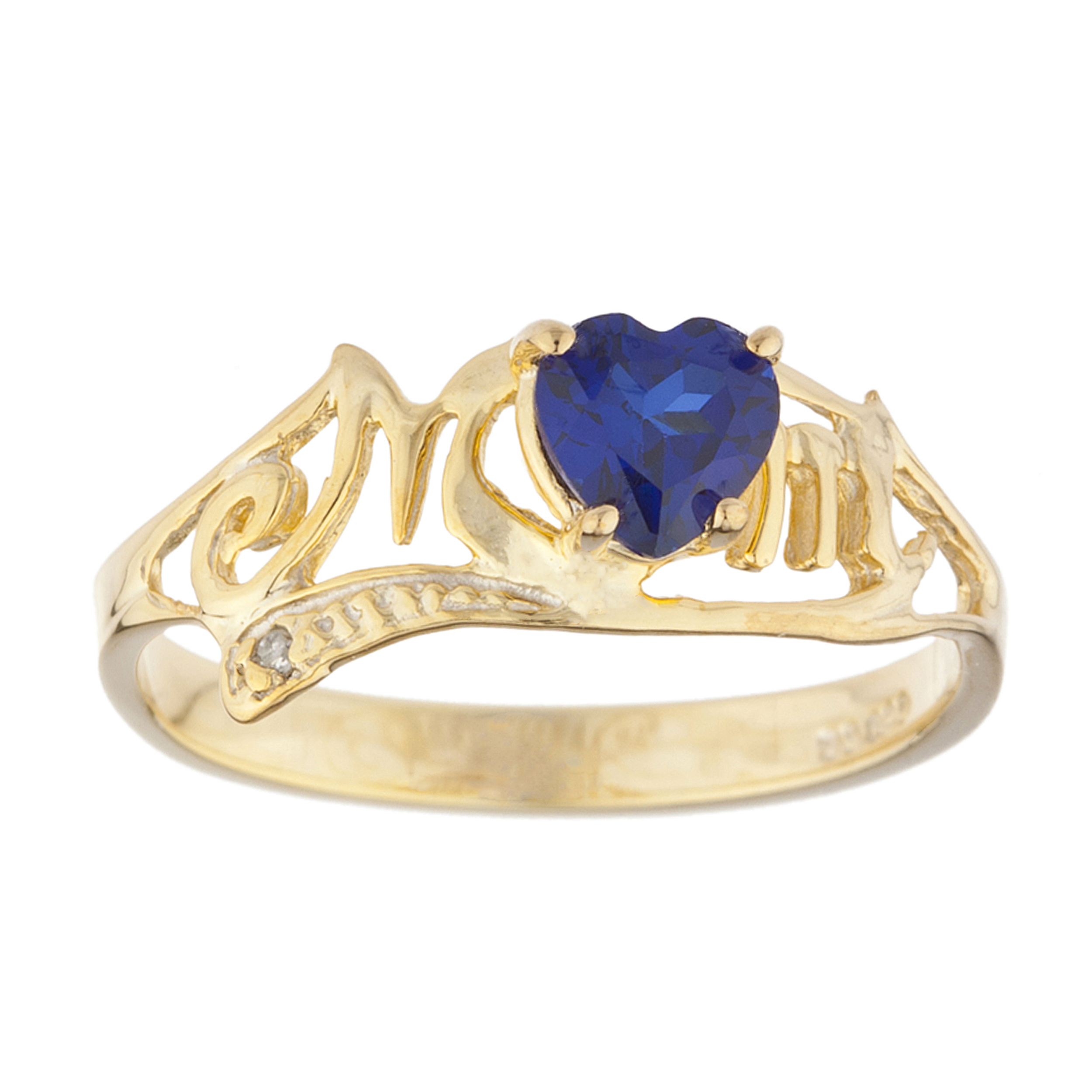 1.5 Ct Blue Sapphire /& Diamond Oval Ring .925 Sterling Silver