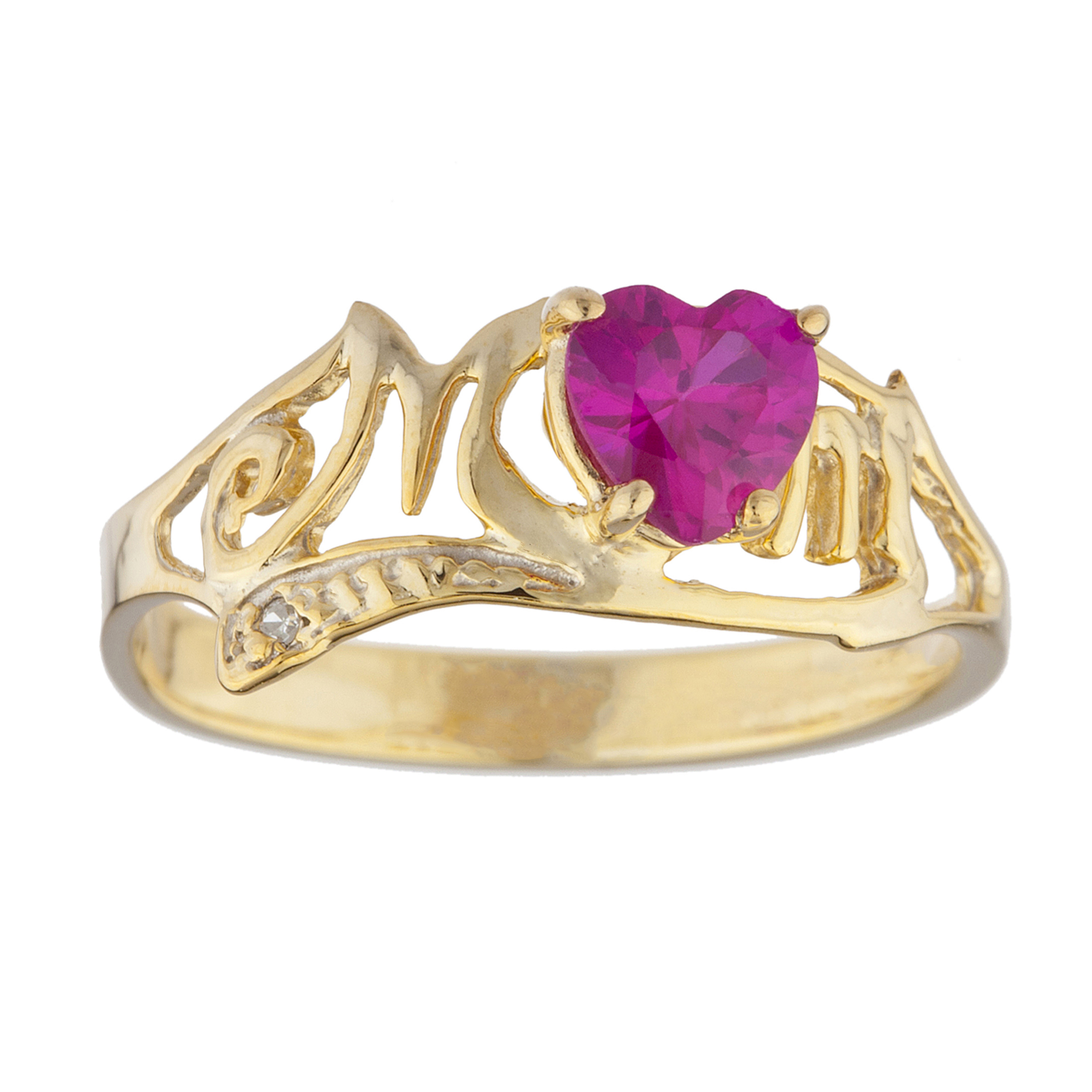 mom ring gold