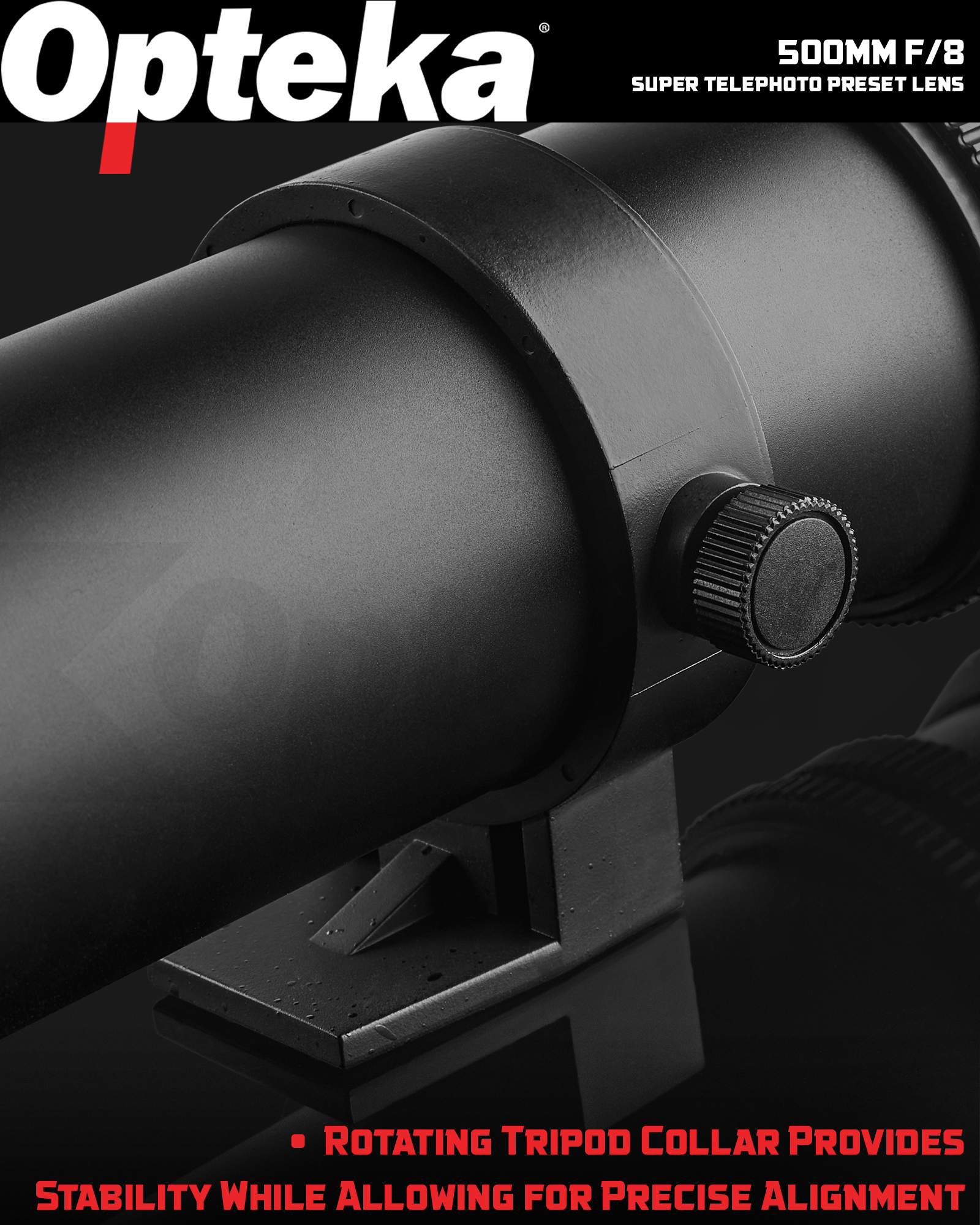 Buy Opteka 500mm/1000mm Telephoto Lens Tripod for Fujifilm X